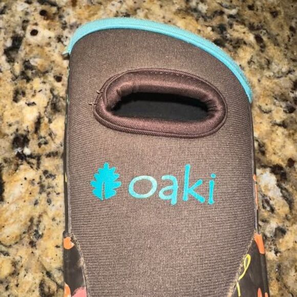 OAKI Kids TODDLER Size 6 Neoprene Snow Boots Like Muck Boots - Picture 3 of 7